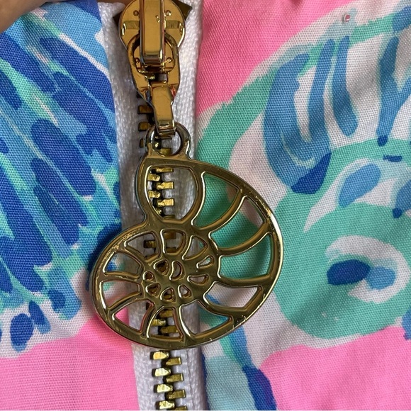 Lilly Pulitzer Ardleigh Pink Pout Barefoot Princess Dress Seashell Pattern - Picture 14 of 14